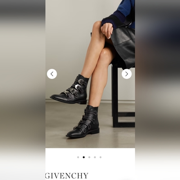 Givenchy's 'Elegant' ankle pink suede boots - Picture 2 of 13
